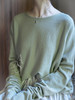 Casey Casey 25AW 开心果绿羊绒无缝针织衫 商品缩略图0