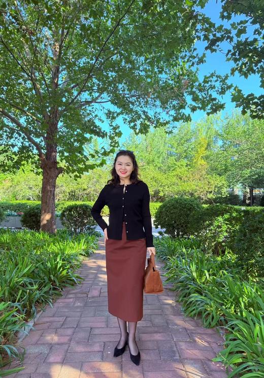 钻石扣羊毛开衫 商品图3