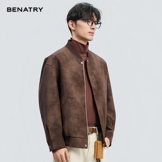 2025秋季新品棒球领茄克ECF300003 商品图1