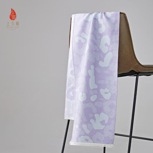 上久楷SAINTJOY/上久楷 丝毛长巾 豹韵华章 CJS24001 商品图1