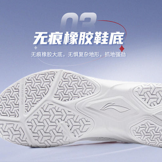 李宁 男女同款 羽毛球鞋 宽楦 音浪 Ⅳ  AYTV015 商品图2