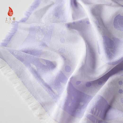 上久楷SAINTJOY/上久楷 丝毛大方巾 声声引 FJS24039 商品图2