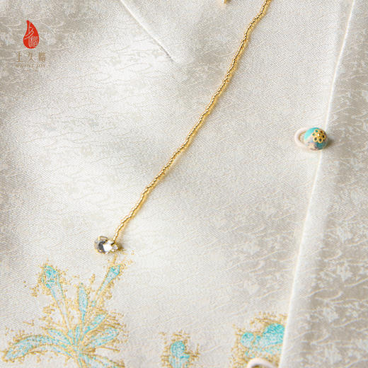 上久楷宋锦新中式轻奢女式马甲 耋算京垓册 CY1045201013 商品图7