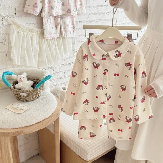 【YW】无忧购儿童秋冬睡衣男女童卡通长袖套装中大童家居服宝宝翻领开衫两件套（截单后3-5天发货) 商品图13