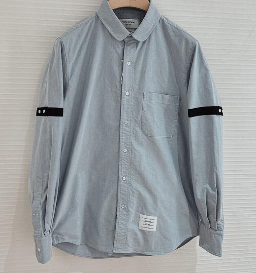 男款牛津布长袖衬衫022 商品图0