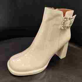 LFGJ凌介女鞋 X0407 时尚粗跟短靴