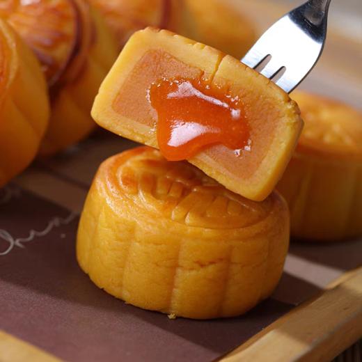 【香港美心盛意】奶黄月饼礼盒装多口味港式糕点定制团购中秋送礼流心 商品图5