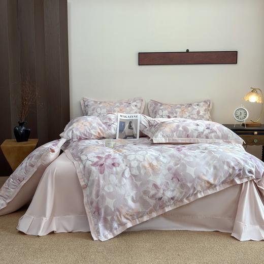 秋冬全棉加厚磨毛四件套纯色印花缺角工艺系列床单被套床上用品G110500004 商品图5