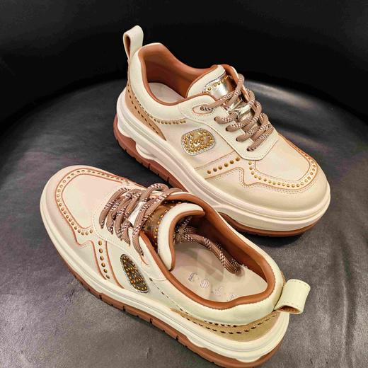 LFGJ凌介女鞋 10121 时尚百搭厚底休闲鞋 商品图5