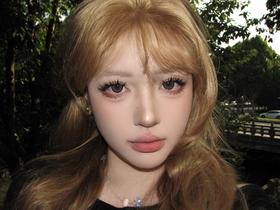 fully gift 半年抛  息光脉络  直径14.5mm着色13.9mm