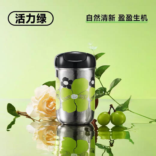 鹿岛时光轮钛咖啡杯炫酷银TG-040-04A（400ml） 商品图4