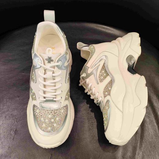 LFGJ凌介女鞋 20503 时尚百搭内增高老爹鞋 商品图2