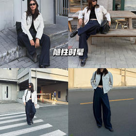 新品上身 | 短夹克+原色牛仔，随性不失时尚，街头最酷girl！ ⏳