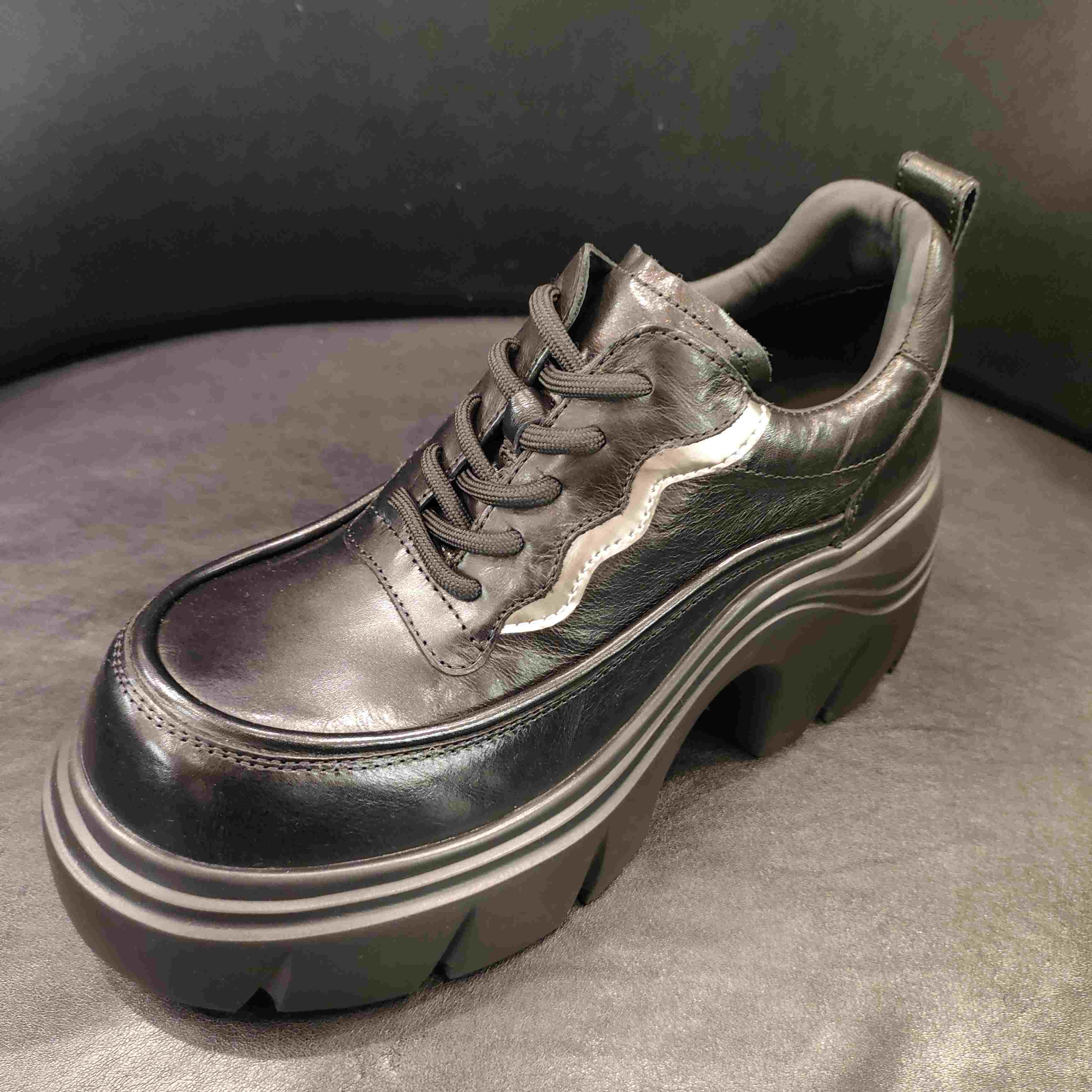 LFGJ凌介女鞋 X0803 时尚百搭乐福鞋