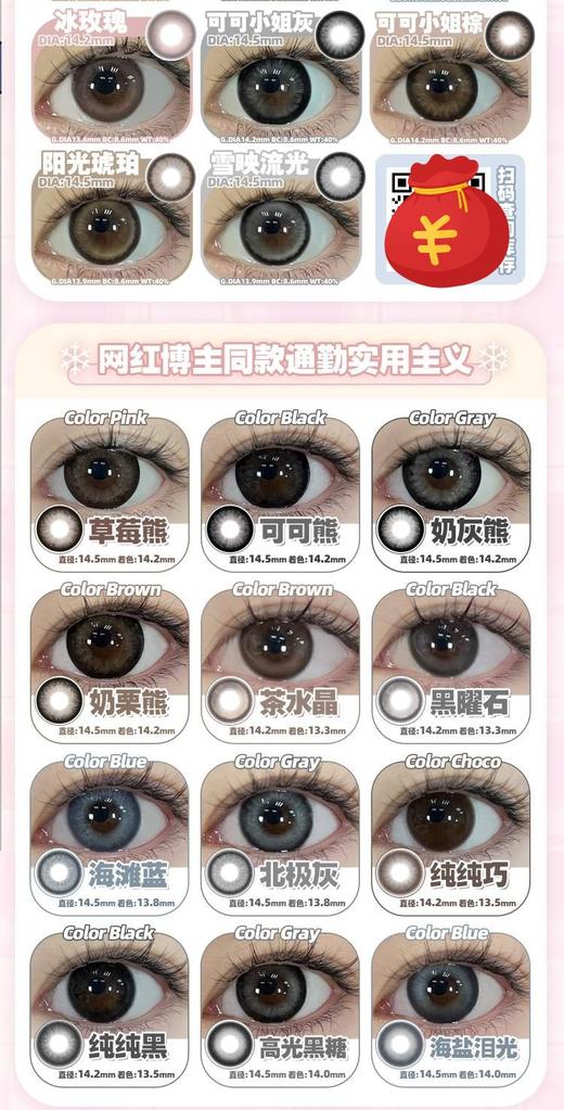 PFGIRLCON 年抛半年抛78/副88/2副118/3副148/4副208/6副,蛇蝎美人海王亚瑟 商品图3