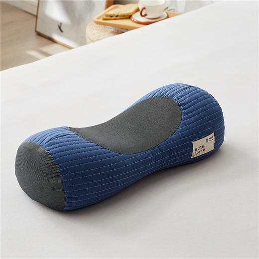 加倍生活 全棉砂洗立体护颈荞麦枕 助眠舒压 舒适仰睡 天然荞麦壳填充 48小时发货 商品图5