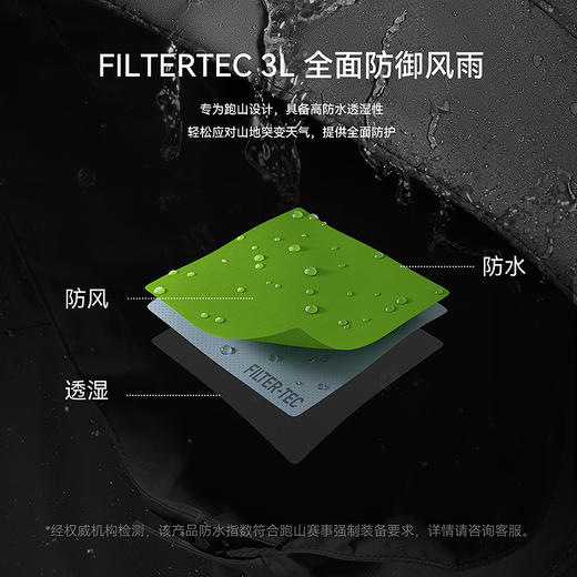 KAILAS凯乐石 AERO傲云跑山冲锋衣 KG2511107 商品图1