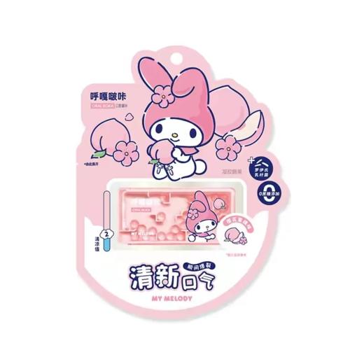 【超市】呼嘎啵咔樱花蜜桃味爆珠3.24g 商品图0