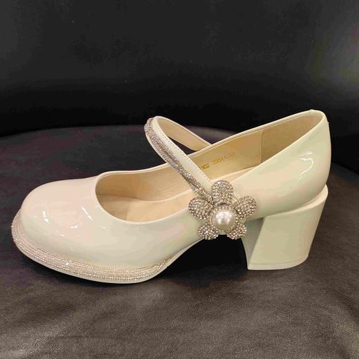 LFGJ 凌介女鞋 X0102 时尚粗跟玛丽珍 商品图1