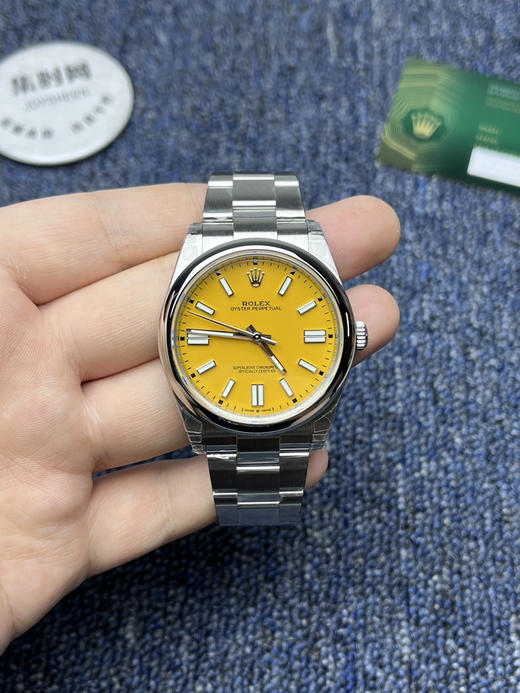 VS劳力士蚝式恒动41系列124300-0004 VS恒动41mm 皮卡丘 VS恒动41 板链 丹东3230机 904L钢 男士腕表 商品图1