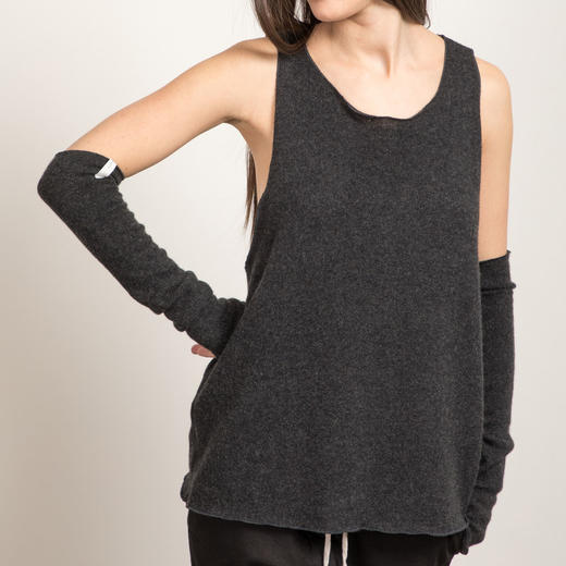 ALBUM DI FAMIGLIA 女士长款羊绒手套袖套 商品图0