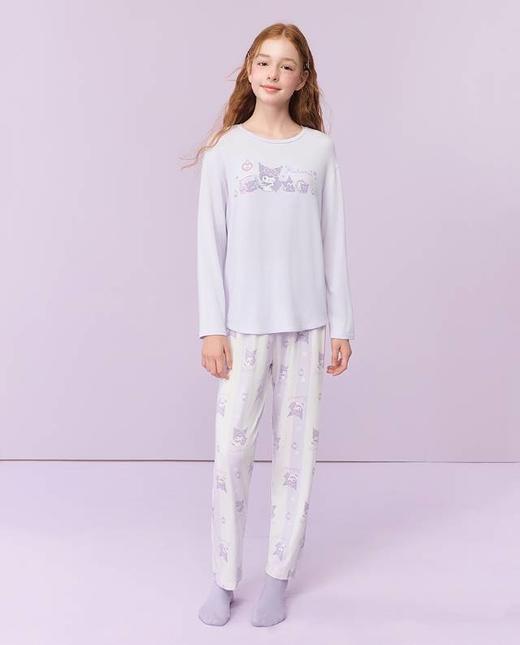 【春上新】8楼爱慕儿童Aimer Kids女孩奶皮酷洛米晚安套头长袖睡衣AK141J441，吊牌价329元 商品图2