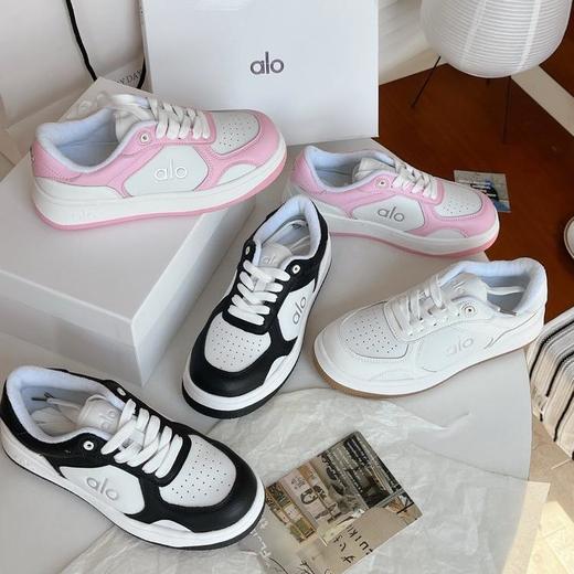 Alo经典肯豆Jisoo智秀同款休闲运动小白鞋板鞋 商品图3