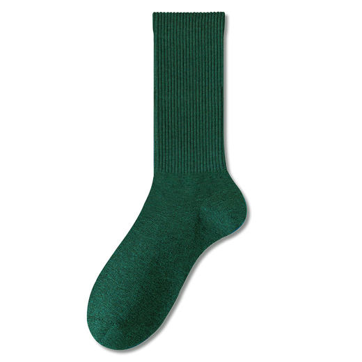 【秋冬抗菌纯棉长筒袜！拍1发5！】袜子纯棉女士春秋季中筒无骨 袜 吸汗抗菌防臭白色长筒运动休闲袜  抗菌防臭中筒袜 商品图14