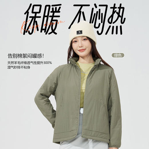 YW轻量化保暖云绒衣短款棉袄 女(LH)(LD)-166795923 商品图2