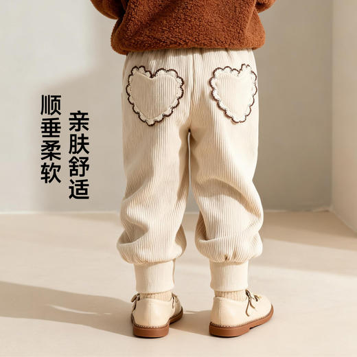 迪士尼女童秋冬针织长裤XD3DK016 商品图1