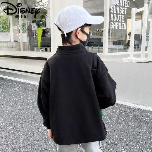 迪士尼男童外套春季儿童春装2025新款男孩上衣酷帅春秋大童棒球服 商品图7