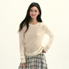 Ariseism 美式复古松弛感圆领套头毛衣女秋季新款修身上衣 商品缩略图1