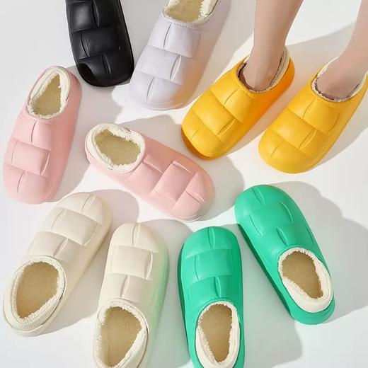 【39元2双】情侣花瓣棉拖鞋丨EVA防水鞋面 软弹有度 行走的“棉被” 商品图5