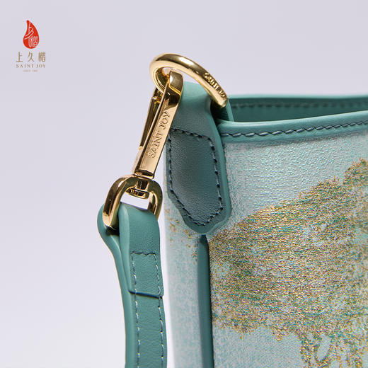 上久楷SAINTJOY/上久楷 宋锦腋下包 汉宫春晓图 BWS25A0701 商品图2