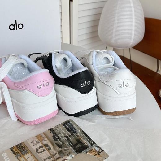 Alo经典肯豆Jisoo智秀同款休闲运动小白鞋板鞋 商品图4