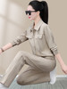 SPLMT-1937ls 时尚运动套装女春秋洋气时髦印花高级感穿搭休闲显瘦跑步服两件套 商品缩略图1