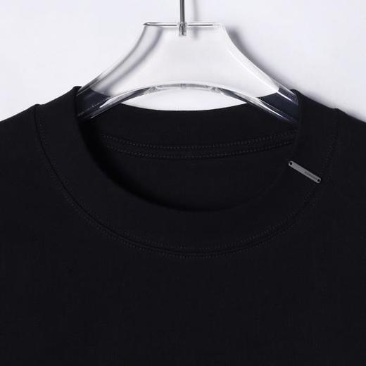 SDSA男士秋冬新款痞帅男装简约纯色金属装饰圆领卫衣百搭宽松上衣 商品图2