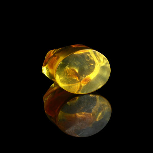 孤品017226天然琥珀带皮小随形章-2.0*1.6*2.2cm 商品图4
