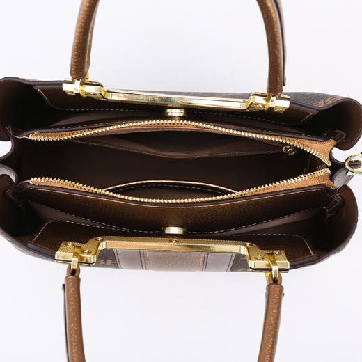 欧美复古斜挎包气质妈妈包通勤手提包MM32106 商品图3