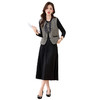 2025春秋新款通勤风名媛气质连衣裙两件套QIXFS25-5656 商品缩略图4