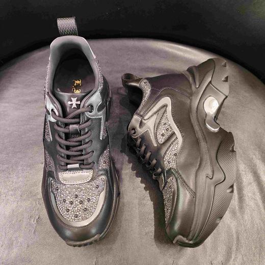 LFGJ凌介女鞋 20503 时尚百搭内增高老爹鞋 商品图9