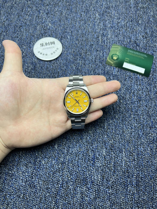 VS劳力士蚝式恒动41系列124300-0004 VS恒动41mm 皮卡丘 VS恒动41 板链 丹东3230机 904L钢 男士腕表 商品图8