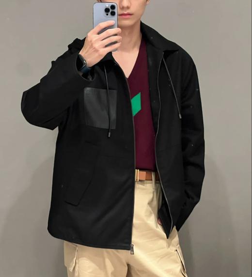 中性款连帽寬鬆外套014 商品图3