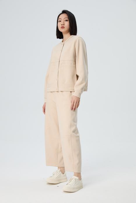 【爆款】水淼春秋新款休闲洋气百搭花苞下摆外套1282 商品图3