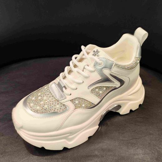 LFGJ凌介女鞋 20503 时尚百搭内增高老爹鞋 商品图0