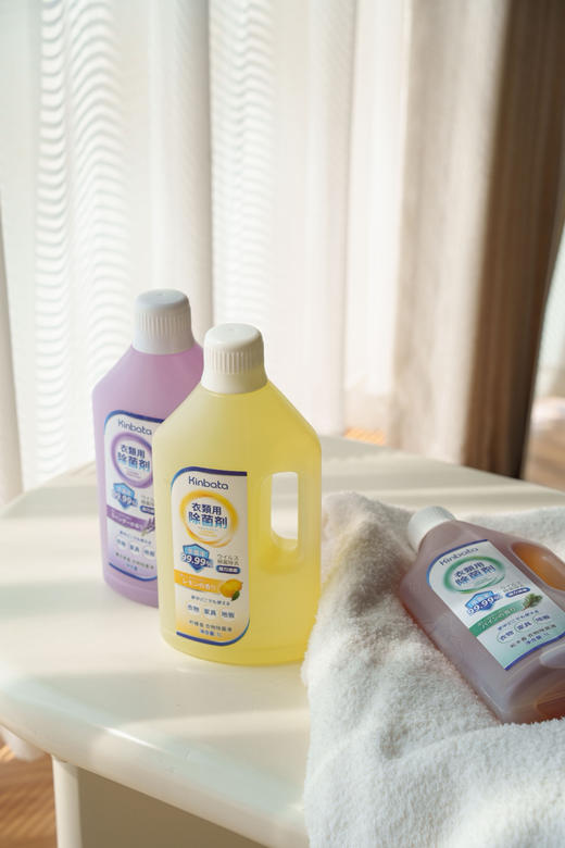 💰29.9元3大瓶‼️【KINBATA衣物除菌液1L】配方温和不伤手❗宝宝衣物也能用❗✅99.99%杀菌除螨，远离细菌，✅柔顺＋除菌＋香氛，一次搞定 商品图4