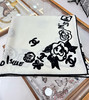 小香 山茶花羊毛蚕丝围巾方巾 商品缩略图3