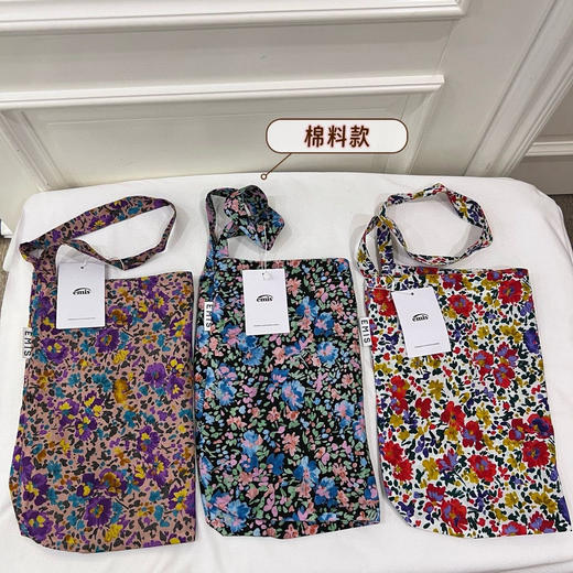 INS断货王❗️💰59抢中韩女明星狂宠的【emis 同款花布袋】❗️法式田园风炸街！帆布耐磨抗造！巨能装！宝妈遛娃神器！学生党上课搭子！上班族通勤救星！ 商品图6