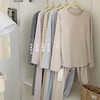 【幸福睡衣】带胸垫秋冬新款睡衣套装长袖宽松圆领套头显瘦家居服女家居服 商品缩略图3