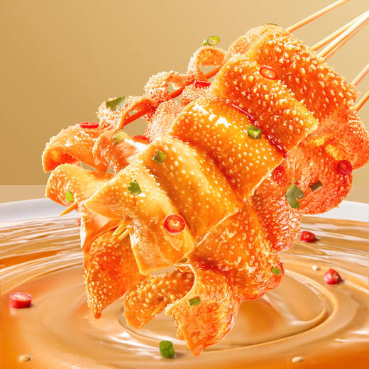 盐津铺子大魔王六必居麻酱味素毛肚 200g 商品图3